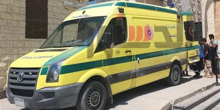 إصابة فتاة وسيدة في حادث تصادم سيارتين بمرسى مطروح